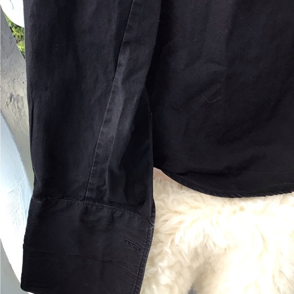 Dolce & Gabbana French Cuff Long Sleeve Button Down Top Shirt Size 34 - Picture 6 of 13